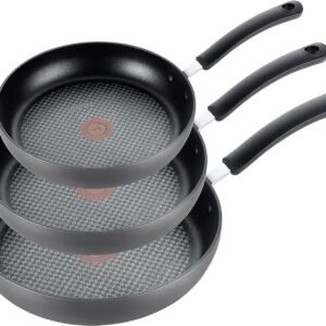 Nonstick 8-Inch, 10.25-Inch and 12-Inch Fry Pan Cookware Set